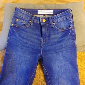 High Rise Ankle Skinny